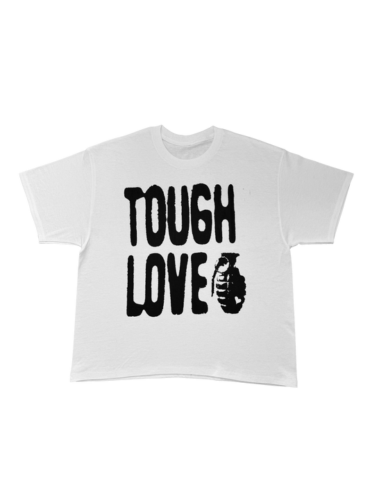 TOUGH LOVE T-shirt in white